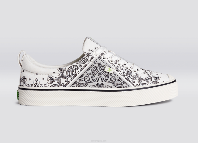 hombres Cariuma lienzo bandana blanco roto X60612