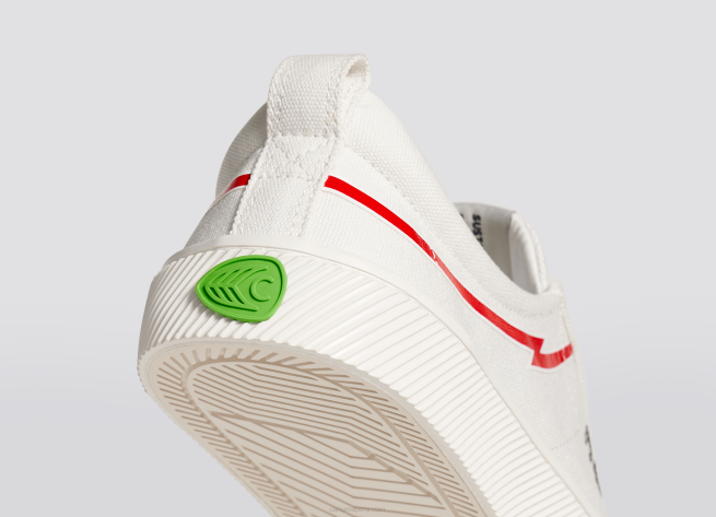 hombres Cariuma lienzo blanco roto de gerry lopez X60688