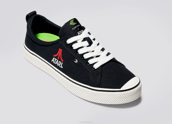 hombres Cariuma lienzo negro atari X60692