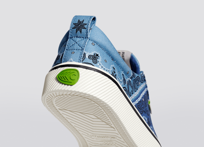 hombres Cariuma lienzo pañuelo azul X60615