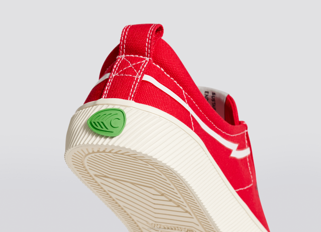 hombres Cariuma lona roja de gerry lopez X60689