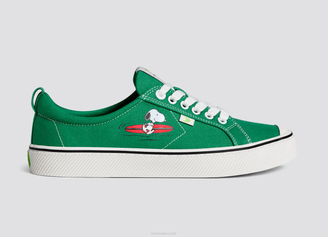 hombres Cariuma lona verde surf cacahuetes X60684