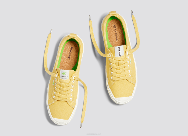 hombres Cariuma pantone lienzo de seda de maíz X60649