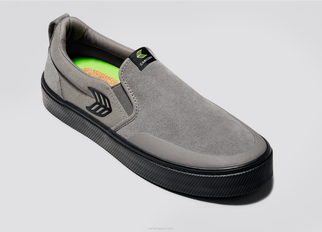 hombres Cariuma gris negro X606114