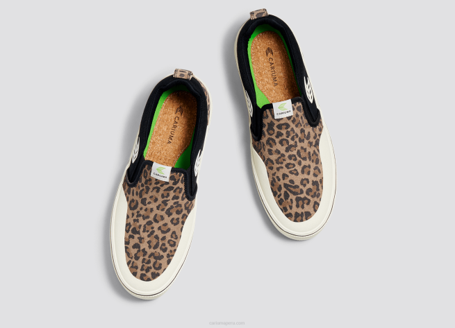 hombres Cariuma leopardo/marfil X606113