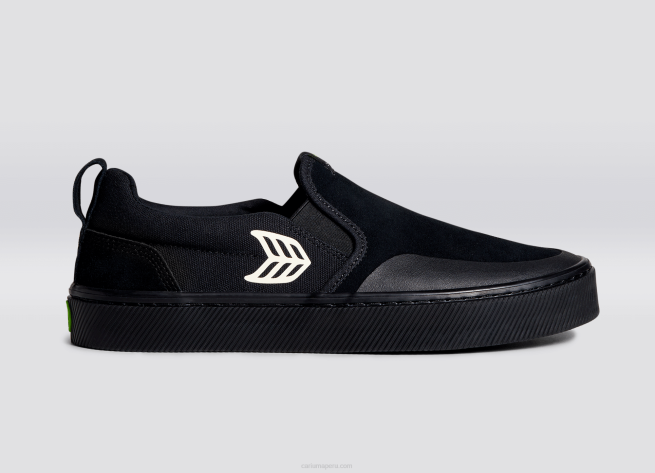 hombres Cariuma todo negro/marfil X606112