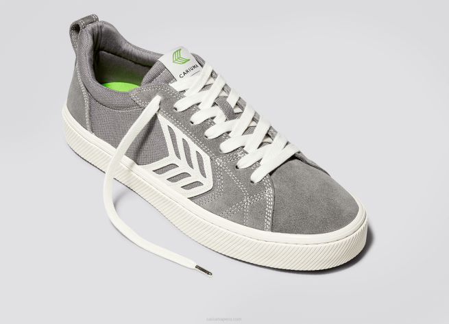 hombres Cariuma pie derecho(zapato sencillo)-gris contraste/marfil X606157