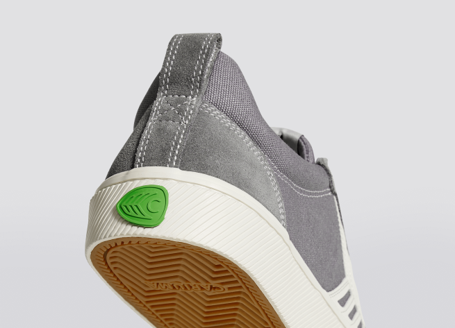 hombres Cariuma pie derecho(zapato sencillo)-gris contraste/marfil X606157