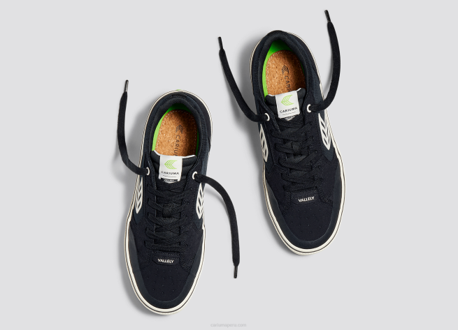 hombres Cariuma negro/marfil X606116