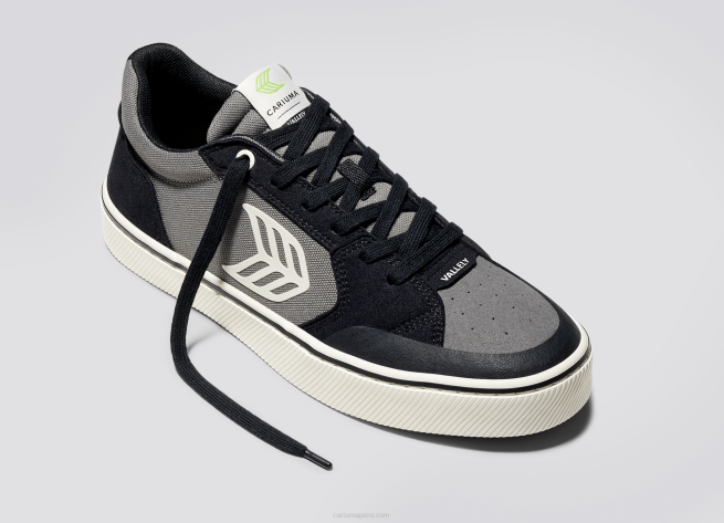 hombres Cariuma negro y gris carbón/marfil X606118