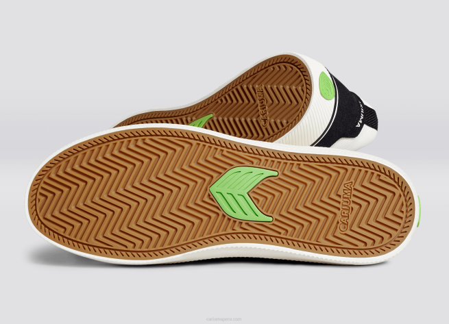 hombres Cariuma vintage negro y blanco roto/negro X606122