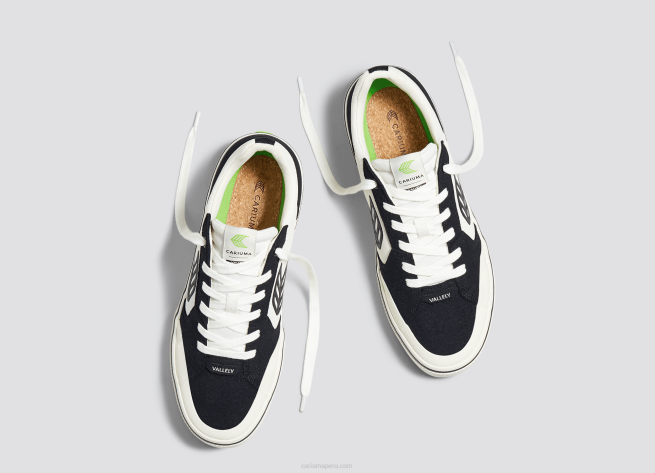hombres Cariuma vintage negro y blanco roto/negro X606122