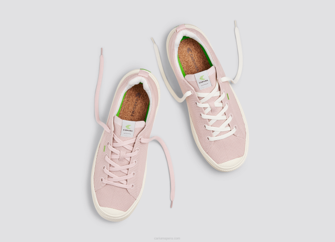 mujer Cariuma rosa de punto X606392