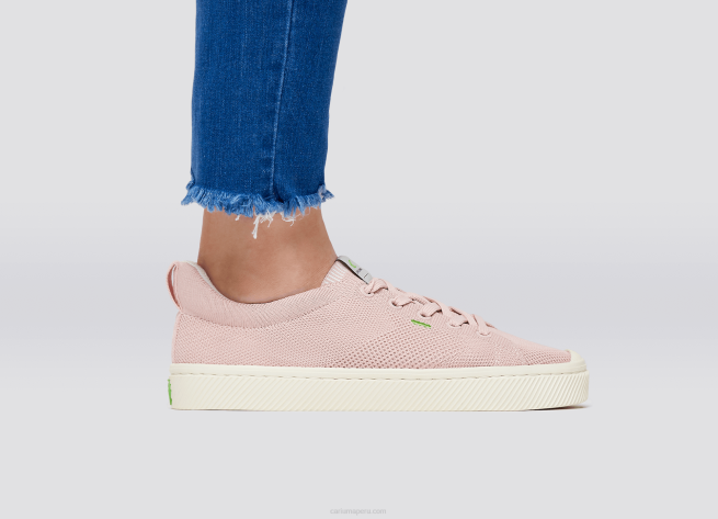 mujer Cariuma rosa de punto X606392