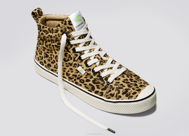 mujer Cariuma lienzo de leopardo X606275