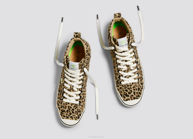 mujer Cariuma lienzo de leopardo X606275