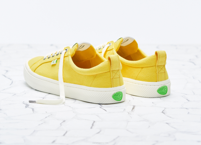 mujer Cariuma lienzo amarillo X606232