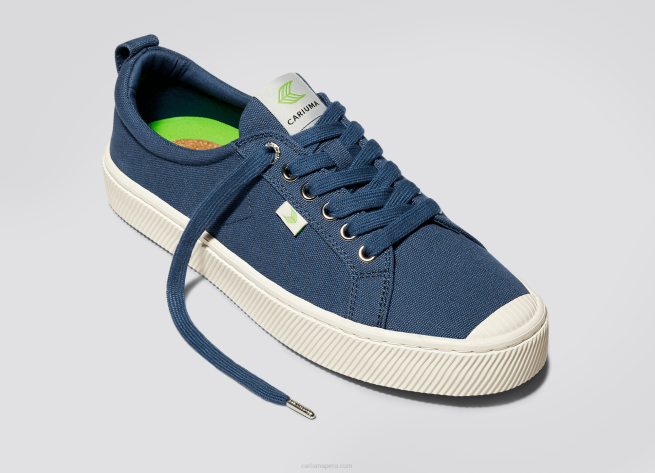 mujer Cariuma lienzo azul sombra X606221