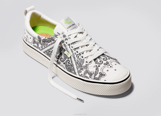 mujer Cariuma lienzo bandana blanco roto X606234