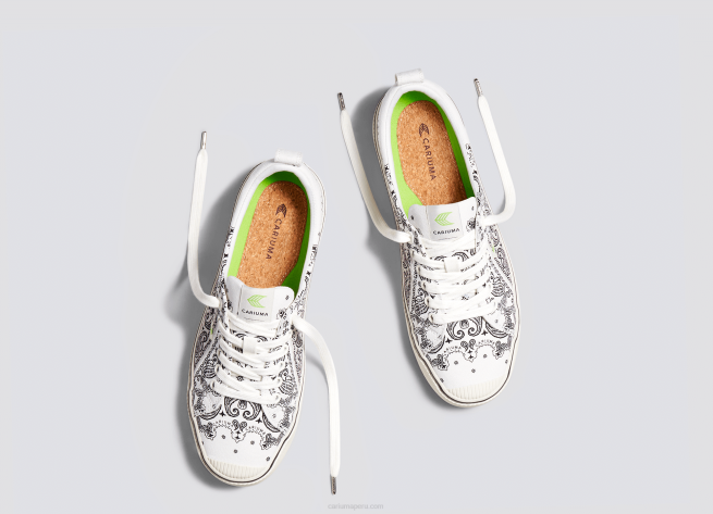 mujer Cariuma lienzo bandana blanco roto X606234