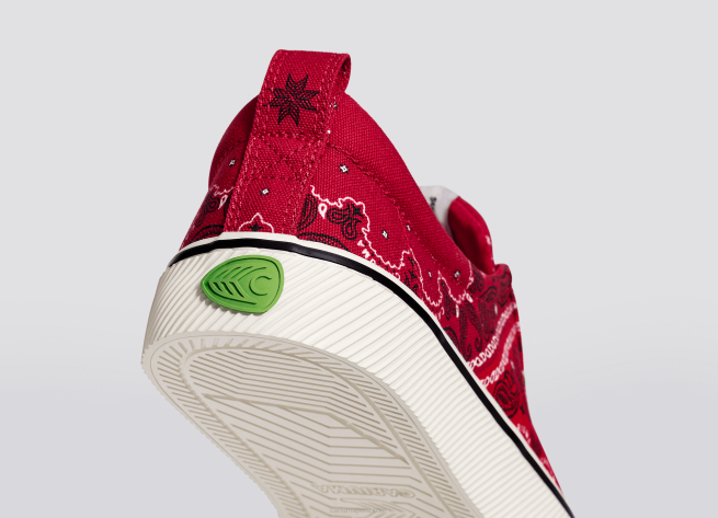 mujer Cariuma lienzo pañuelo rojo X606236