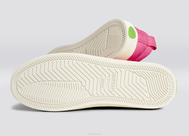mujer Cariuma lienzo rosa brillante X606223