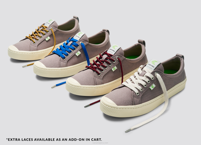 mujer Cariuma lona gris X606220