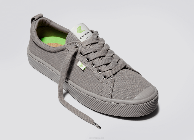 mujer Cariuma todo lona gris X606249