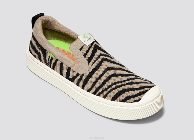 mujer Cariuma punto con estampado de cebra X606389
