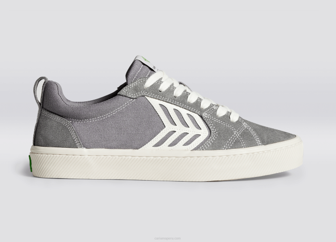 mujer Cariuma pie derecho(zapato sencillo)-gris contraste/marfil X606375