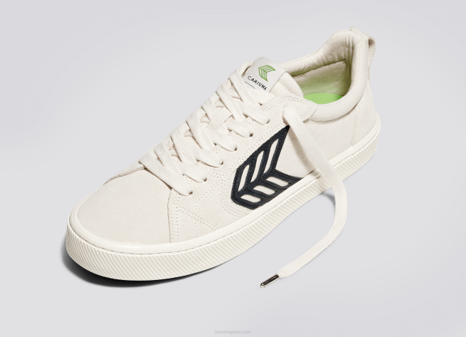 mujer Cariuma pie izquierdo (zapato único)-blanco roto vintage/negro X606372