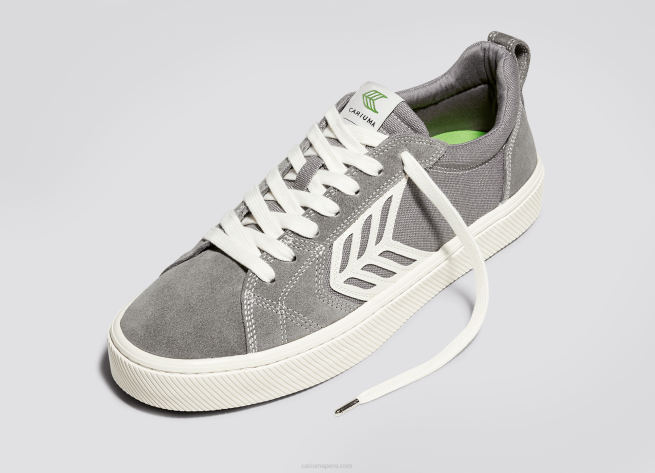 mujer Cariuma pie izquierdo(zapato sencillo)-gris contraste/marfil X606368